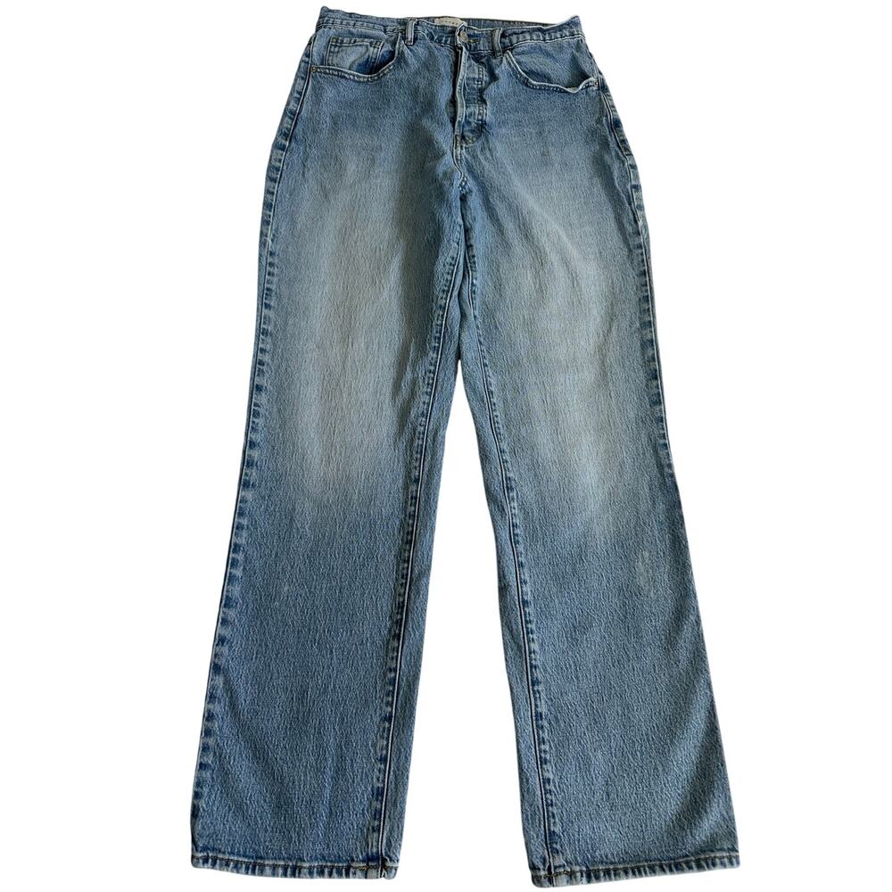 PacSun High Rise Wide Leg Jeans Size 30 Relaxed Straight Baggy Denim Womens